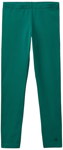 United Colors of Benetton Mädchen und Mädchen 3mt1cf02g Leggings, grün, 130 cm