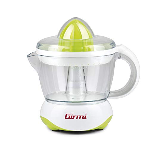Girmi SR0203 Elektrische Zitruspresse, Kunststoff, Weiß/Grün