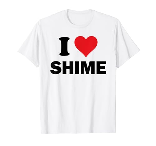 I Heart Shime Japan Love Japanisches Souvenir-Artikel T-Shirt