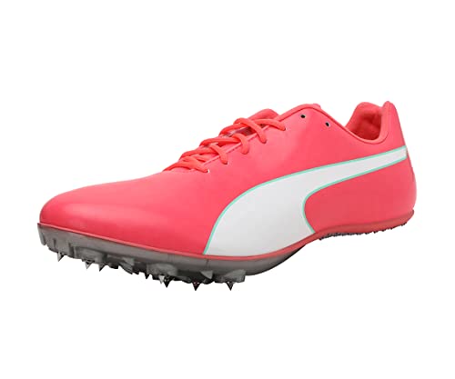 PUMA Evospeed Sprint 10 (Unisex) Sneaker, Ignite Pink Silver, 41 EU