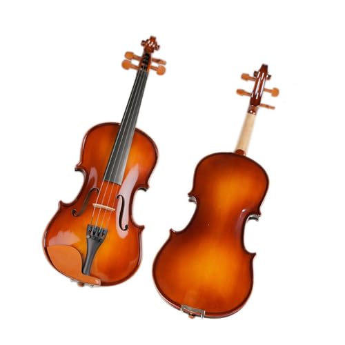 Violinenset Handgemachte Geige Aus Massivholz In Voller Größe Für Anfänger Für Üben Mit Zubehör Aus Jujube Holz(1/4)