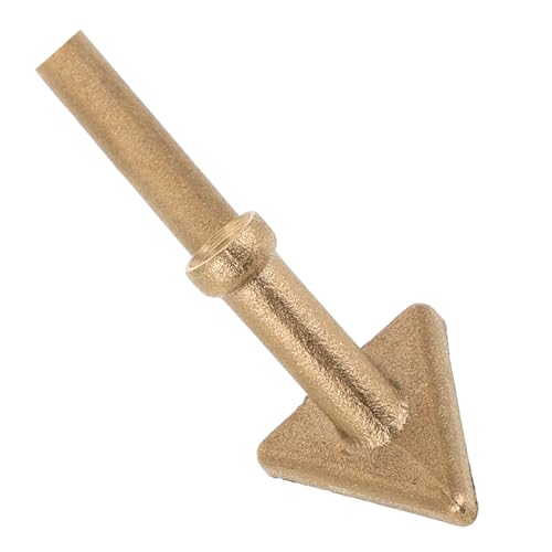 PRETYZOOM Kellenkopf reparieren Reparaturwerkzeug Metallveredelung Metallkonstruktion Stoßstangenreparatur Metallreparatur Lötspitzen Lötkolbenspitzen Reinigungswerkzeuge Golden