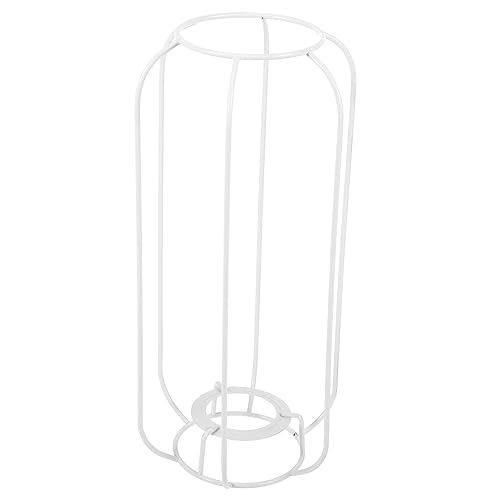 Zerodeko Vintage Kabellampenschirmrahmen Metall Lampenschirm Für DIY Projekte Retro Design Handgefertigte Deckenlampe Kleiner Lang Für Individuelles Beleuchtungskonzept
