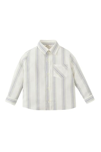 DeFacto Baby Hemd Junge, Stilvolle Shirts für Baby-Jungen und Hemden für Baby-Jungen, Bequeme Langarmshirts für Baby Jungen