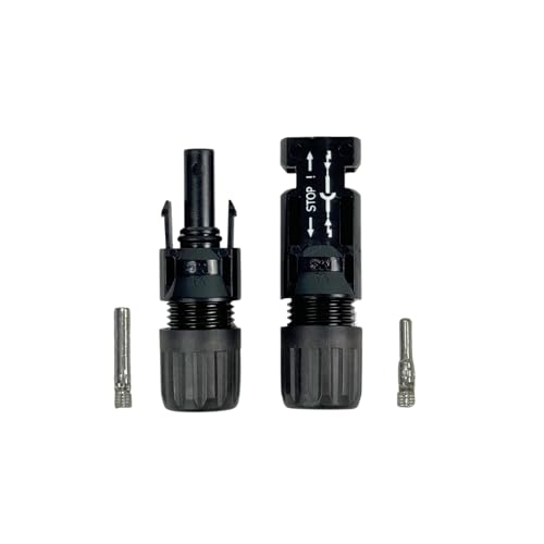 Stäubli MC4 Stecker Original | 10x Stecker & Buchse für 4-6mm² Solarkabel | Solarstecker MC4 | PV Stecker MC4 | Solarstecker-Set | IP67 | 4-6mm² | MULTILAM Technologie | Hochleistung