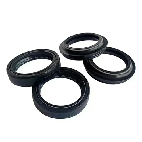 41x54x11 Front Shock Gabel Dämpfer Welle Öl Dichtung Halterungen 41 54 Staub Abdeckung for Z1000SX Z1000 Z 1000 SX 2011-2019 2017 2018(2pc Seal 2pc Cover)