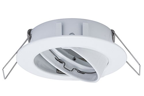 Paulmann Einbaustrahler, Metall, Weiß