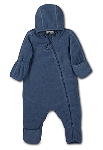 Sterntaler Unisex Baby Overall, Blau (Tintenblau Melange), 68