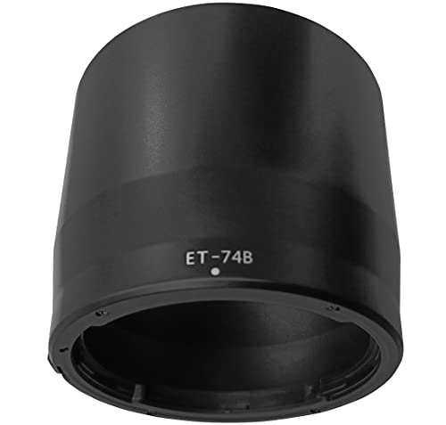 ET-74B Gegenlichtblende für Canon RF 100-400mm F5.6-8 ist USM,Canon EF 70-300mm f/4-5.6 ist II USM(Nicht für ist USM) Objektiv,HUIPUXIANG 67mm Streulichtblende Sonnenblende