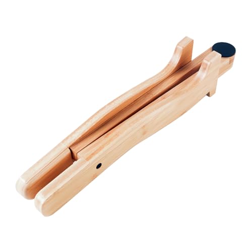 Watreketal Gitarrenständer aus Holz, zusammenklappbar, aus Holz, verstellbarer Instrumentenständer, A-Rahmen, Gitarrenständer, Ukulele