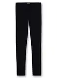 Sanetta Unterhose lang Feinripp im Doppelpack 333578 Schwarz (super Black 10015), 176