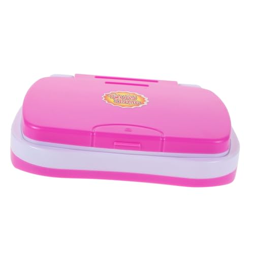 Garneck Simulationscomputerspielzeug -Tablet -Laptop Computer für Kleinkinder Kleinkind Laptop Laptop- Laptop für Kleinkinder Babycomputer p.s Rosa