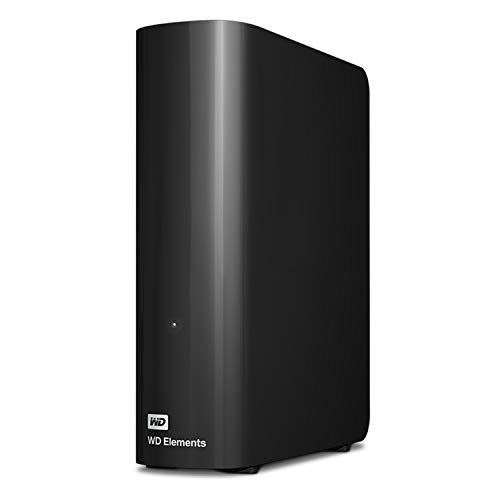 WD Elements Desktop-Speicher 22 TB (Desktop-Speicher USB 3.0-kompatibel, Zusatzspeicher für Fotos, Musik, Videos und alle anderen Dateien, stoßfest) Schwarz