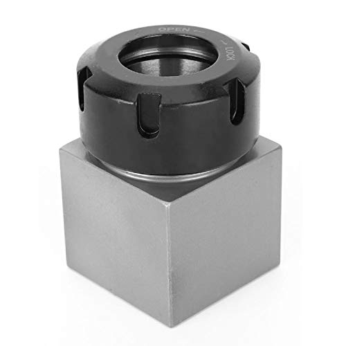 ER32 Spannzangenblock Vierkant/Sechskant, ER32 Spannzangenblock Spannzangenhalter für Drehmaschinen-Graviermaschinen, Industrielle Spannzangen(Square)