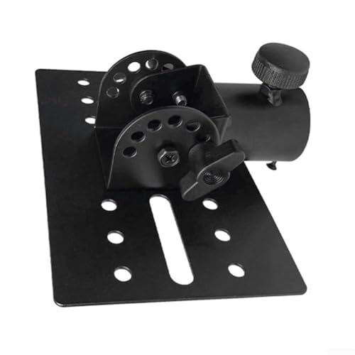 YUANGANG Drehbarer DJ-Lautsprecher-Ständer-Adapter, obere Kappe, stabiles Metall, 35 mm Halterung, Stativ-Lautsprecherständer, Adapter, obere Kappe