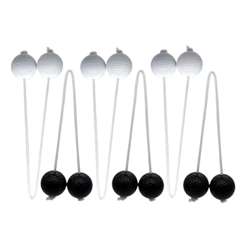 Leitergolf Bälle, 6 Pairs Leitergolf Outdoor Kinder, Leiter Golfball für Leiterspiel, Ersatzbälle für Wurfspiele, Hof, Rasen, Golfspiel, Lawn Beach Group Outdoor Fun Event Outdoor Garten Rasen