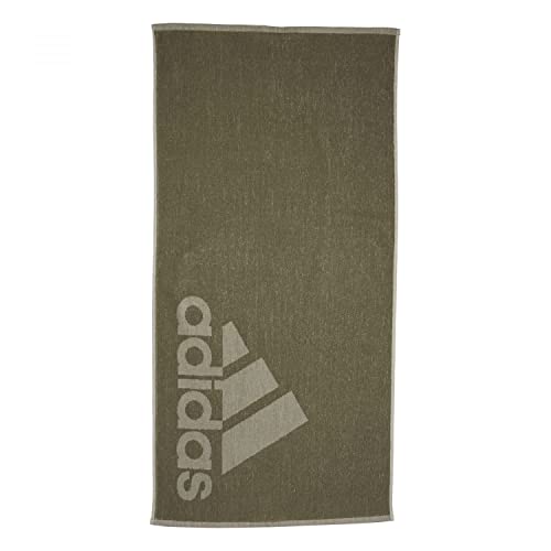 adidas Unisex Brand Towel, Olive Strata/Silver Pebble, One Size