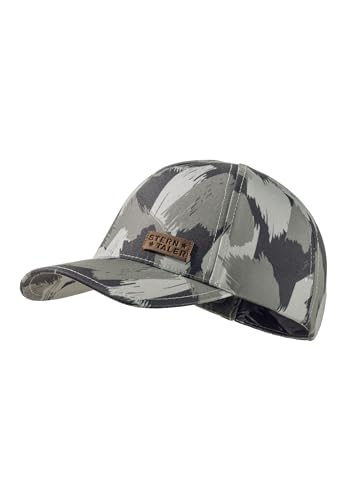 Sterntaler Baseball -Cap Pinselstrich - Basecap Jungen mit Metall -Schließung - Schildkappe für Babys aus Baumwolle - schützende Basecap für Babys an heißen Sommertagen - mattgrün, 49