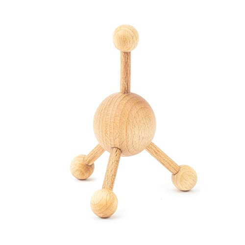 Tuuli Accessories Triggerpunkt Massagegerät Massager Massagespinne Rücken Nacken Schulter aus Holz