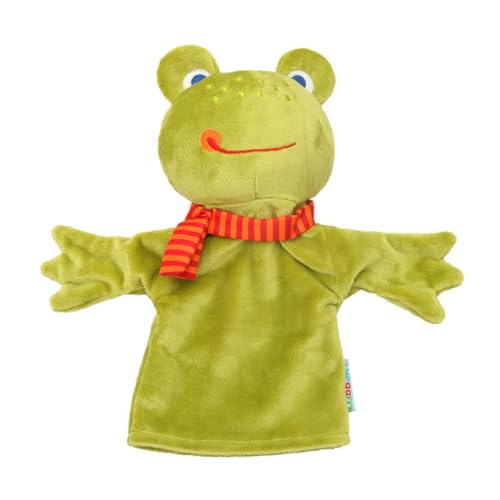 Abaodam Niedliche Cartoon Tier Handpuppe Für Junge Mädchen Interaktives Geschichtenerzählen Fördert Eltern Interaktion Glove Puppet Spielzeug Für Jungen Und Mädchen Frosch