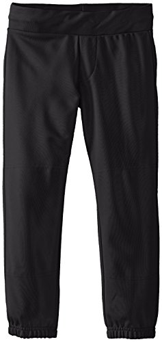 Easton Mädchen Zone Hose, Mädchen, schwarz, Small