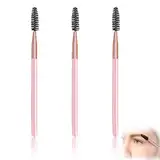 Wimpernbürste, 3 Stück Wimpernseparator, Wimper Kamm Augenbraue Pinsel, Augenbrauenpinsel Mit Festem Winkel, Mini Wimpernbürste, Zum Kämmen und Verlängern der Wimpern