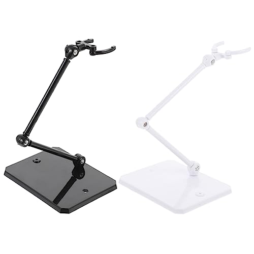 HOMOBABE 2Stücke Puppenständer für Actionfiguren und Modellpuppen Flexibler Halter für Kreative Posen für Spielzeugausstellungen und Dekoration zu Taillengröße