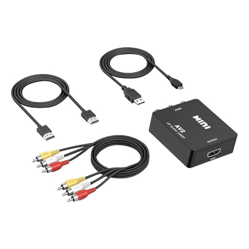 TV AV-Kabel, AV-Ausgangskabel, AV-Verlängerungskabel, Video-Konverterkabel, Video-Signaladapter, AV-Komponenten-Konverter für Freunde der Familie, 1,5 cm