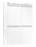 KOMPASS® Listen | 15 DIN-A5- Ringbuch-Planer-Einlagen für individualisierbare To-Do-Listen, Checklisten, Bucket Lists & Einkaufslisten | Tagesplaner | To-Do-Planer | Bullet Journal | Termin-Kalender