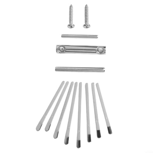 DIY Musikinstrument Reparatur 8 Tasten Kalimba Ersatzteile und Zubehör