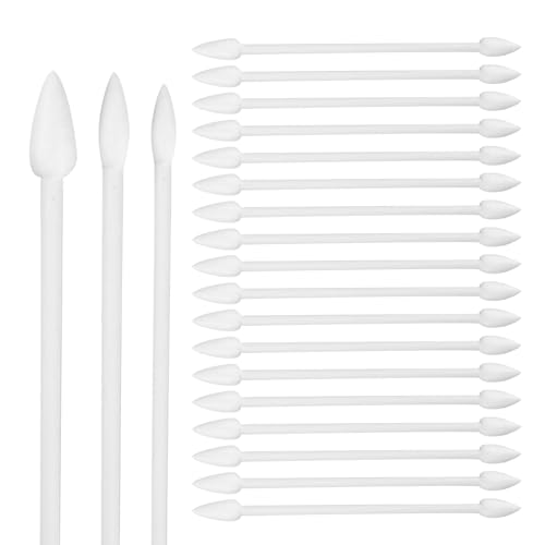 150 Stück Reinigendes Wattestäbchen mit Doppelter Spitze, 3 Größen Spitz Wattestäbchen, Mehrzweck Reinigung Stäbchen, Reinigungstupfer Holz, Reinigungsstäbchen, Double Tipped Cleaning Cotton Swabs
