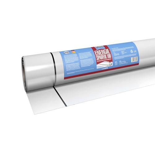Prima Energiesparfol/Dampfbremsfolie weiss 2x50m sd-Wert > 100 mit Anlegehilfe