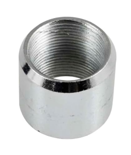 Brunnen-Tonnenmuffe, 5/4 Zoll, Verzinktes Metall, 4,7 x 5 cm