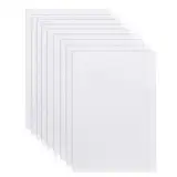 FHzytg 25 Stück Schrumpffolie Shrink Paper A4 Schrumpffolien Craft Film Sheets, Arts & Crafts Schrumpffolie Kinder Shrinky Dink Plastic Schrumpft Folie Schrumpffolie zum Basteln(Nicht Druckbar)