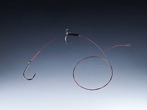 Balzer Matzes Posen Hecht Schaukel System 70cm 9kg - Hechtmontage zum Köderfischangeln mit Hechtpose, Stahlvorfach, Hechtvorfach, Hakengröße/Ködergröße:Gr. 2 + 3/0 / L für Köder von ca. 14-20cm