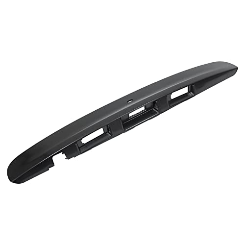 Heckklappe Leiste Heckklappen Griffleiste Heckklappenleiste Heckklappengriff Kofferraum Türgriff Griff Zierleiste Blende Abdeckung mit Schlüssel und Kamera Loch silber hinten für Qashqai J10 2007-2013