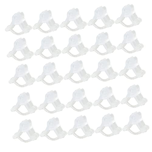 ibasenice 100Stücke Pfropfklammern für Gartenpflanzen Blumenstützclips für Sämlinge Verbesserte Veredelungseffizienz für Gemüseveredelungen