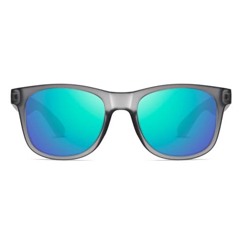 Hochwertige polarisierte Sonnenbrillen für Sport Freizeit ideale Unisex-Sportbrillen für Autofahrten -Schutz perfekt für alle Jahreszeiten (Blue, One Size)