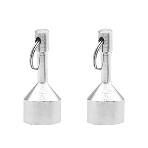 Schlüsselanhänger-Magnete für den Messing-Test, starke magnetische Seltene Erden-Neodym, Gold, Silber, Schmuck, Metalltestmagnet und 2 Taschenmagnete für Tasche mit hängendem Schlüsselhalter (Größe: