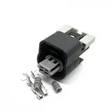 ANNBCDL 1/2 Pin Starter Teile Auto Ventil Stecker 15355319 15335987 Automobil Nockenwelle Intake Draht Buchse(Purple plug,1 Set)