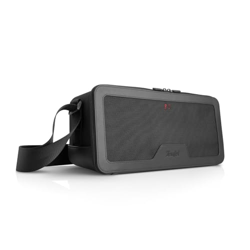 Teufel BOOMSTER Bag stylische & robuste Transporttasche mit Tragegurt für den BOOMSTER Bluetooth Lautsprecher - Schwarz