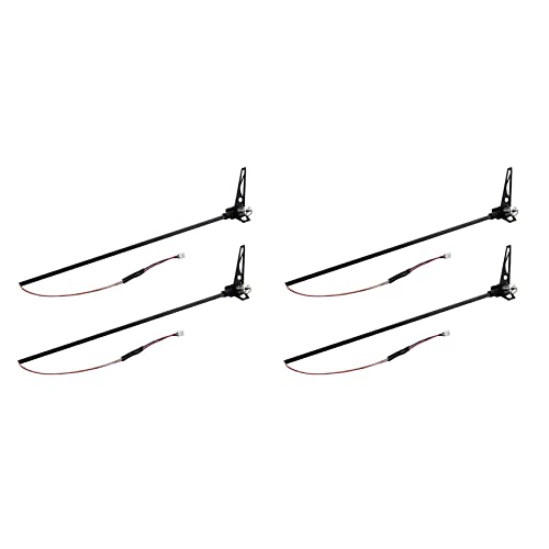 Janasiba 4 Stücke Heck Motor Satz für XK K110 V977 RC Hub Schrauber Upgrade Teile Teile Zubehör