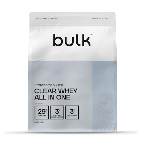 Bulk Clear Whey All In One, Erdbeer-Limette, 500 g