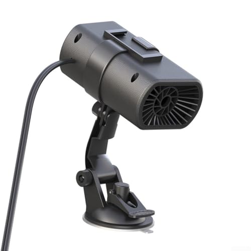 12V 200W Auto Heizung Saugnapf Air Defogger Multifunktions Auto Heizung Mini Auto Heizung (gereinigtes Modell)