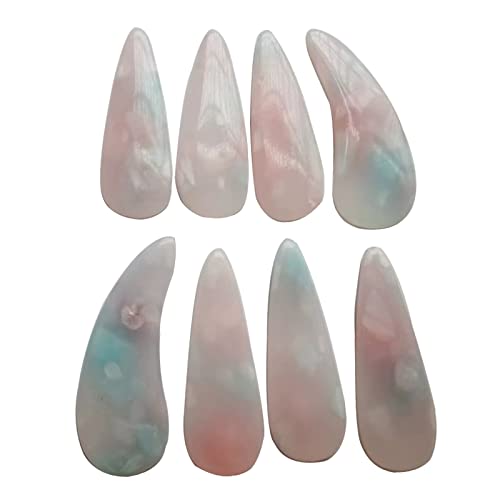 8pcs/Set Daumen Beschützer Gitarre Picks Banjo Picks Daumenabdeckung Finger Picks Plectrum Instrumente Teile Teile