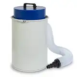 EBERTH Absauganlage Staubsauger 1100W, Kapazität 50L, Luftausgabe 180 m³/h, Durchmesser Anschluss des Saugschlauchs 100 mm, Metallbehälter, für Werkstatt, für Staub, Holzstaub, Professionell