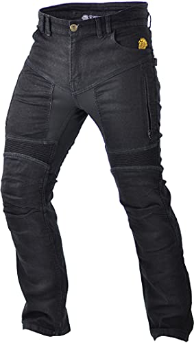 Trilobite Motorrad Herren Jeans Parado, schwarz Größe : 32 lange