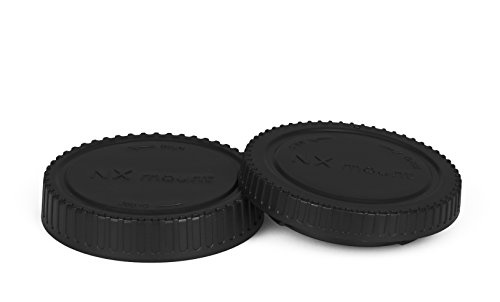 NX Gehäusedeckel & Objektivrückdeckel Gehäuse kompatibel mit Samsung Deckel Kappe Body Cap