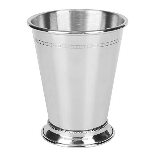 Julep Cup, Vintage Mint Julep Cocktail Cup Metallbecher Unzerbrechlicher Edelstahl Trinkbecher Schnapsgläser Margarita Gläser für Home Bar Party, 400 ml