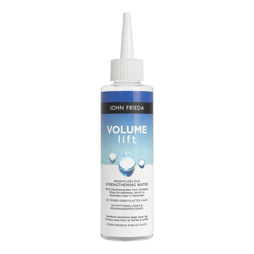 John Frieda Volume Lift Weightless Silk Strengthening Water - Inhalt: 200 ml - Pflegt feines, plattes Haar ohne zu beschweren